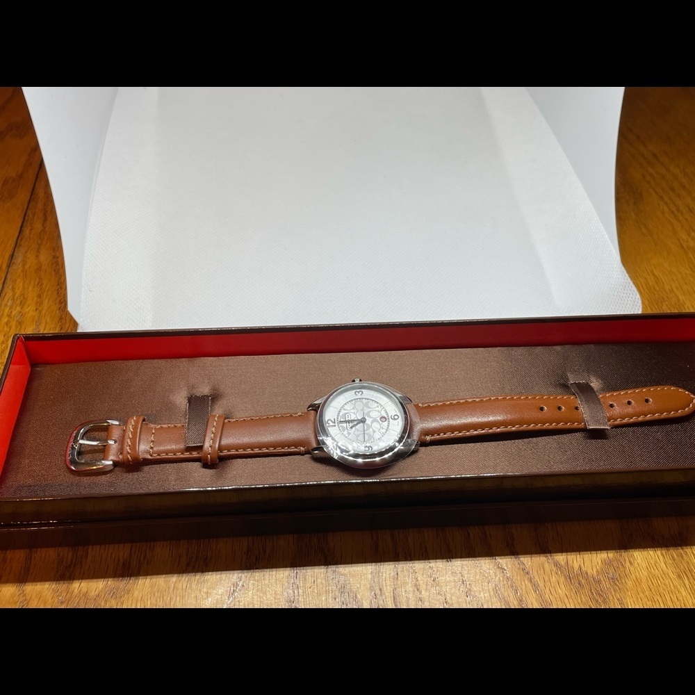COACH SIGNATURE 0290 WATCH STAINLESS STEEL